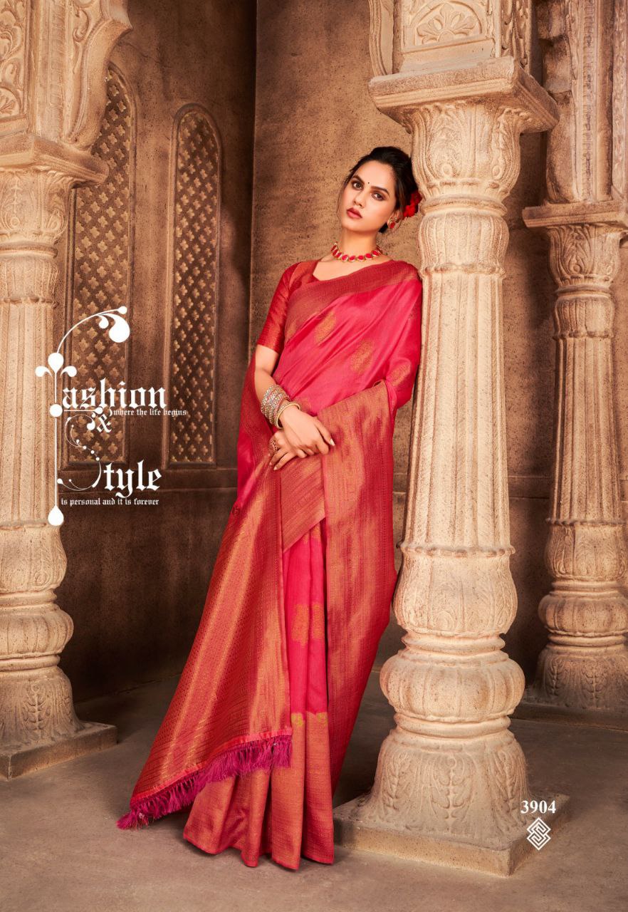 Celebrate in Style: Banarasi Katan Silk Saree with Pure Mau Silk Pattu and Rich Pallu