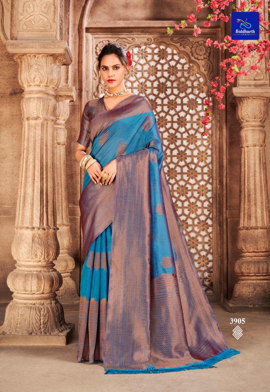 Celebrate in Style: Banarasi Katan Silk Saree with Pure Mau Silk Pattu and Rich Pallu