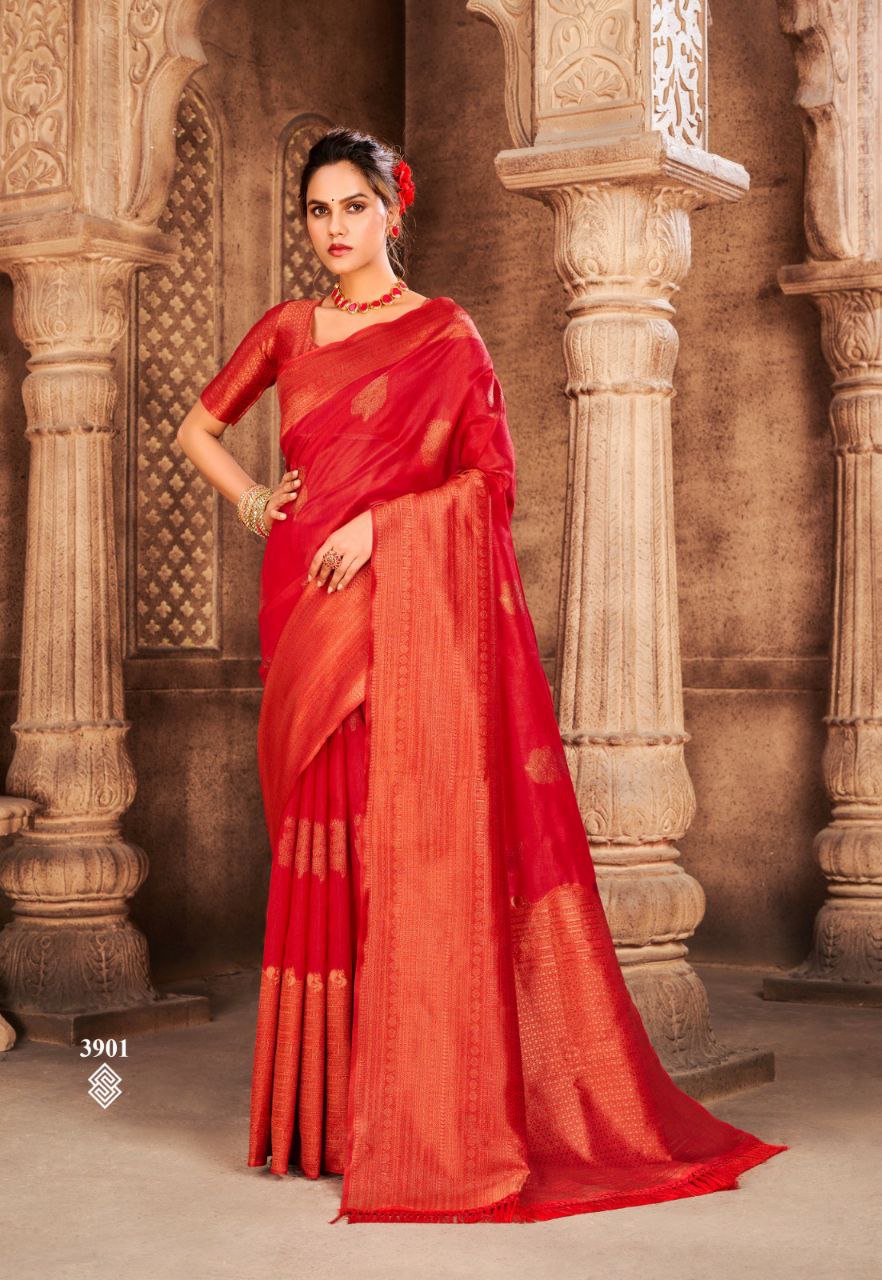 Celebrate in Style: Banarasi Katan Silk Saree with Pure Mau Silk Pattu and Rich Pallu