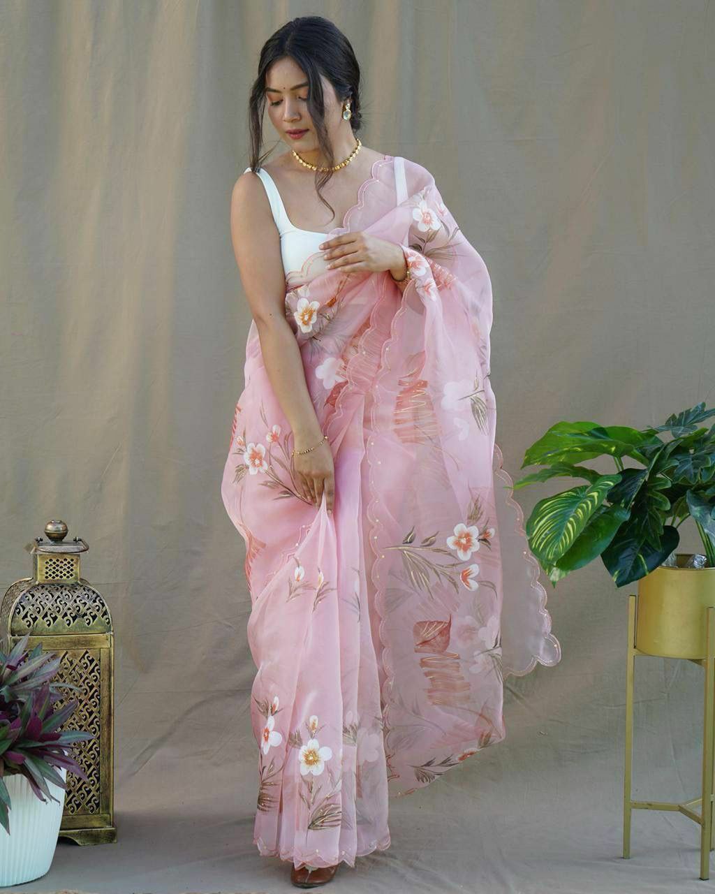 Artistic Touch Organza Silk Saree